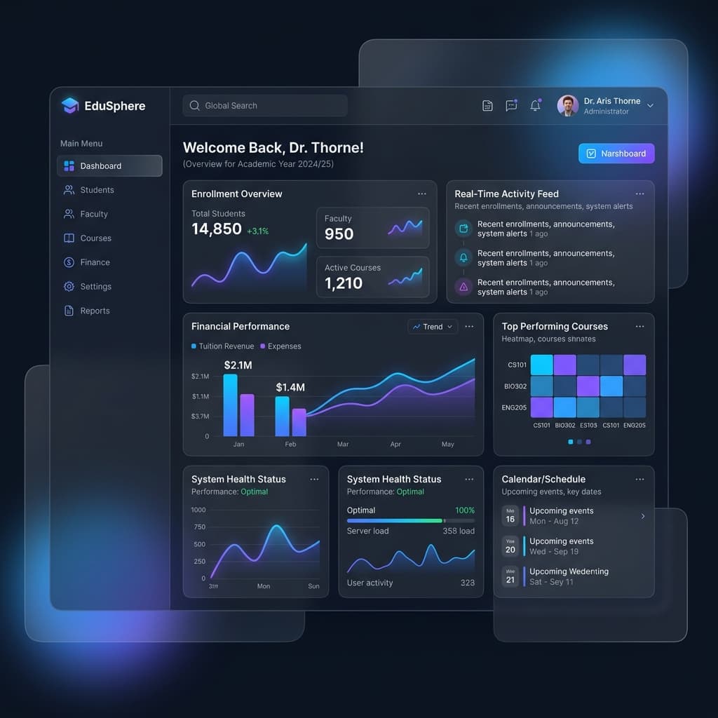 EduFlow Dashboard Preview